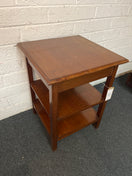 Switch Pine square high coffee table with underneath storage 3225 2 image