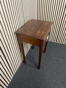 Small 1 drawer mahogany stained lamp table  44638