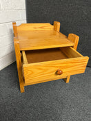 Switch Pine 1 drawer 1 shelf bedside locker  1225 3 image