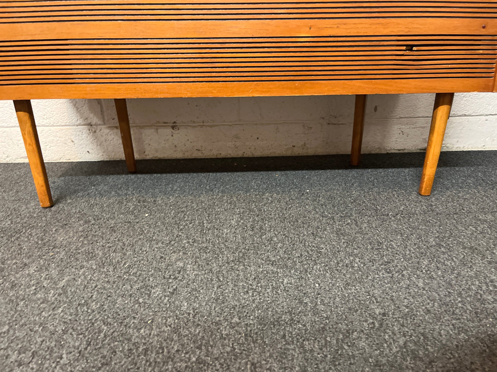 Bush teak stained retro stereo unit 2225