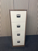 Switch Coffee and cream 4 drawer metal filing cabinet 2 image