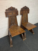 Switch Ornate carved occasional kitchen chair (SET OF 2) 1325 2 image