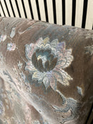 Switch Low Fireside fabric chair with fabric and dark wood arms 2425 2 image