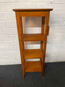 Switch Tiered stained pine shelf unit 1325 2 image