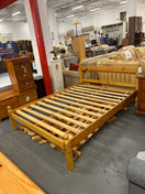 Switch 4ft 6 solid pine framed bed 2225 3 image