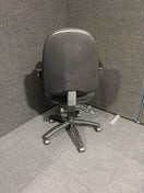 Switch Black fabric BA900 high back swivel with fixed loop arms 2 image