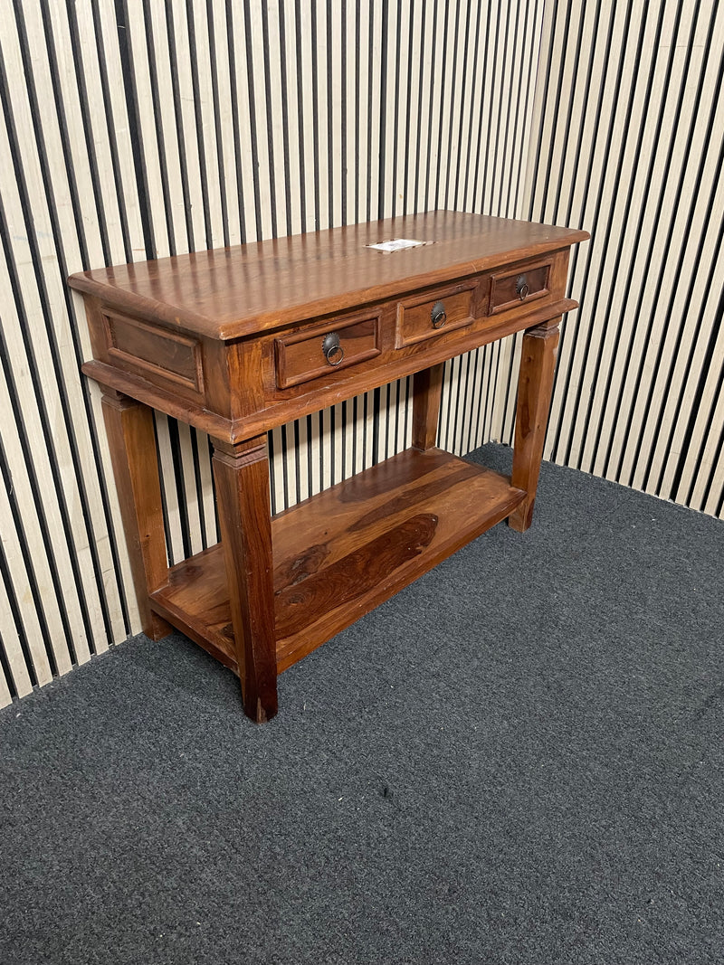 Mahogany 3 drawer bedside locker matching (SET OF 2)  44780