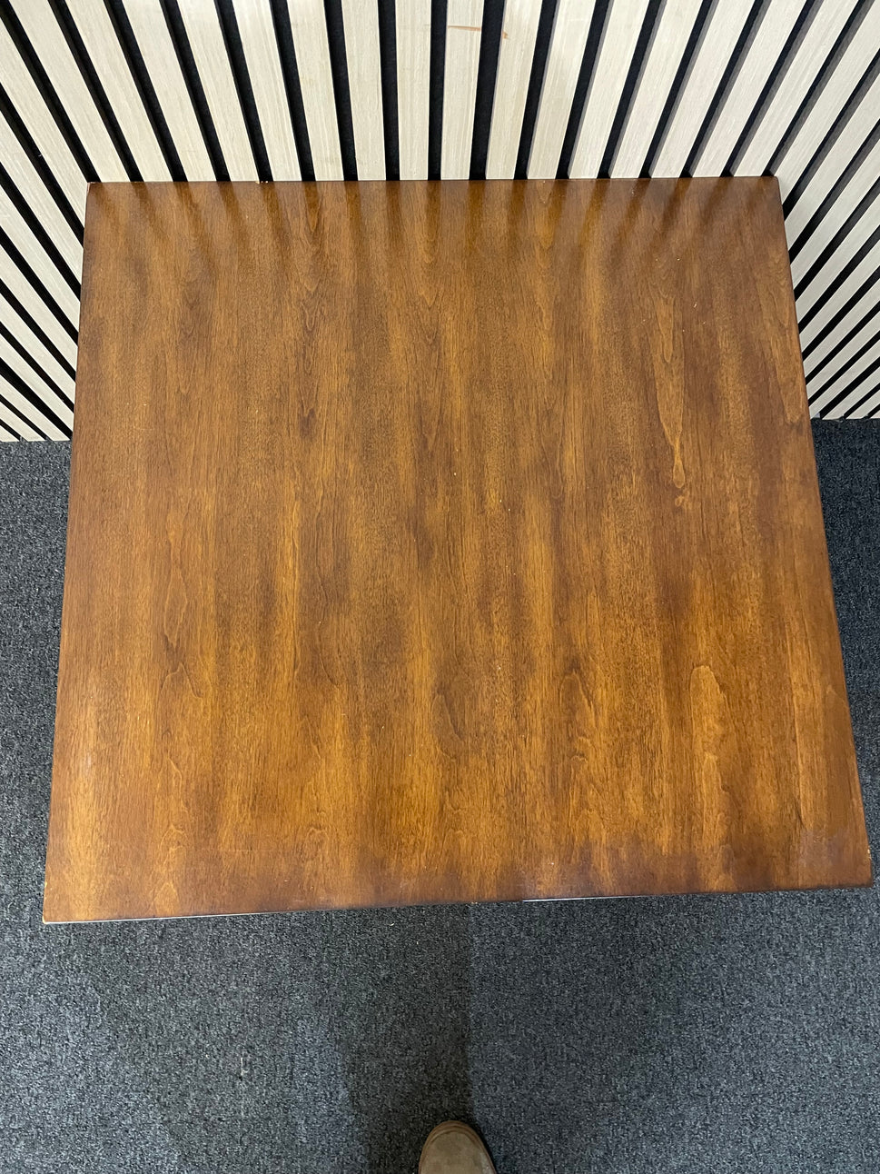 Square darkwood lamp table (H 80 x W 60 x D 40 cm) 4225