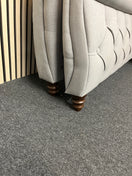 Switch 5ft high end grey fabric button back framed bed (KING) 3325 3 image