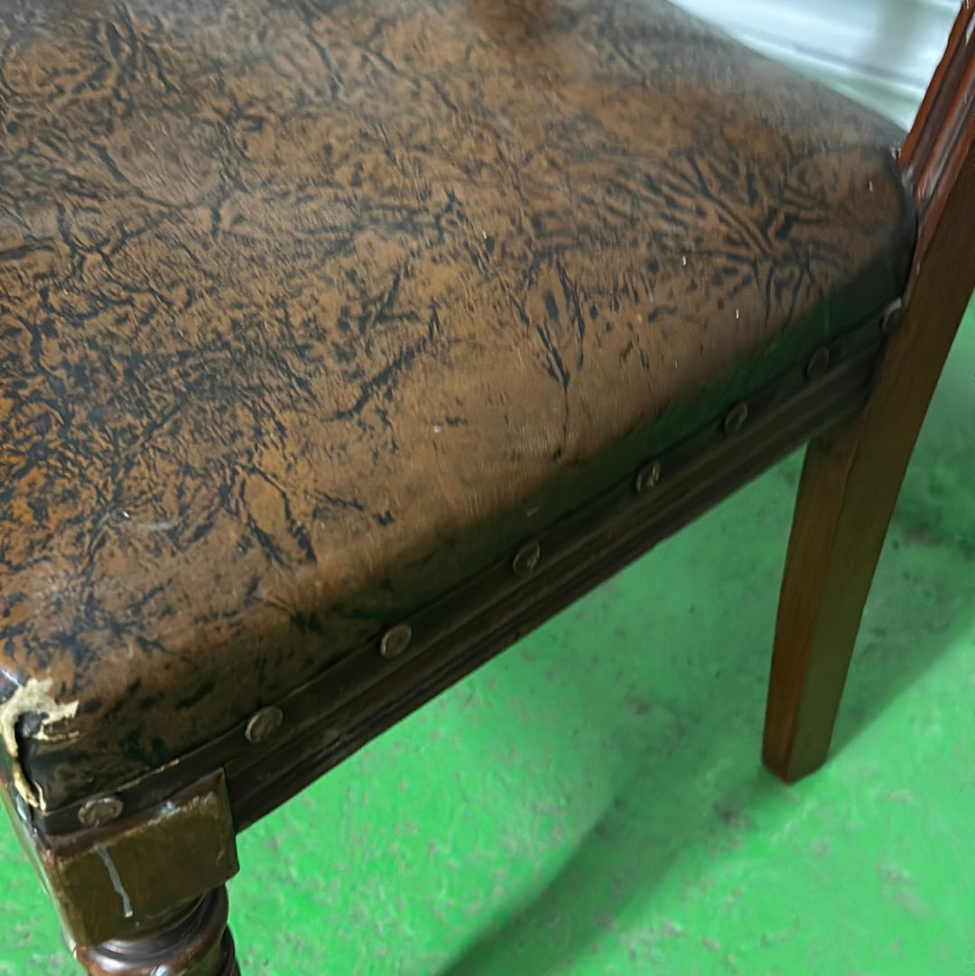 Ornate bedside chair  1224