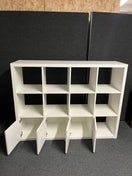 Switch Tall Ikea 8 section white laminate bookcase 1470Hx650Dx760W 2225 3 image
