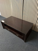 Switch darkwood coffee tables with drawers and shelf (H 40 x W 110 x D 60 cm) 2425 3 image