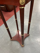Switch Marble effect mahogany framed lamp table  2125 3 image