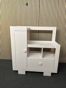 Switch White laminate one drawer one door tiered baby changing unit (H 130 x W 120 x D 53 cm) 1126 2 image