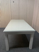 Switch Grey framed large kitchen table with glass top  (L 183 x W 90 cm) 3126 3 image