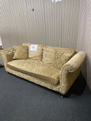 Switch Gold floral fabric 3 seater sofa (230 cm) 3126 2 image