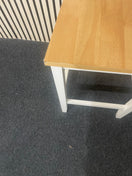 White and pine breakfast bar stool   44689