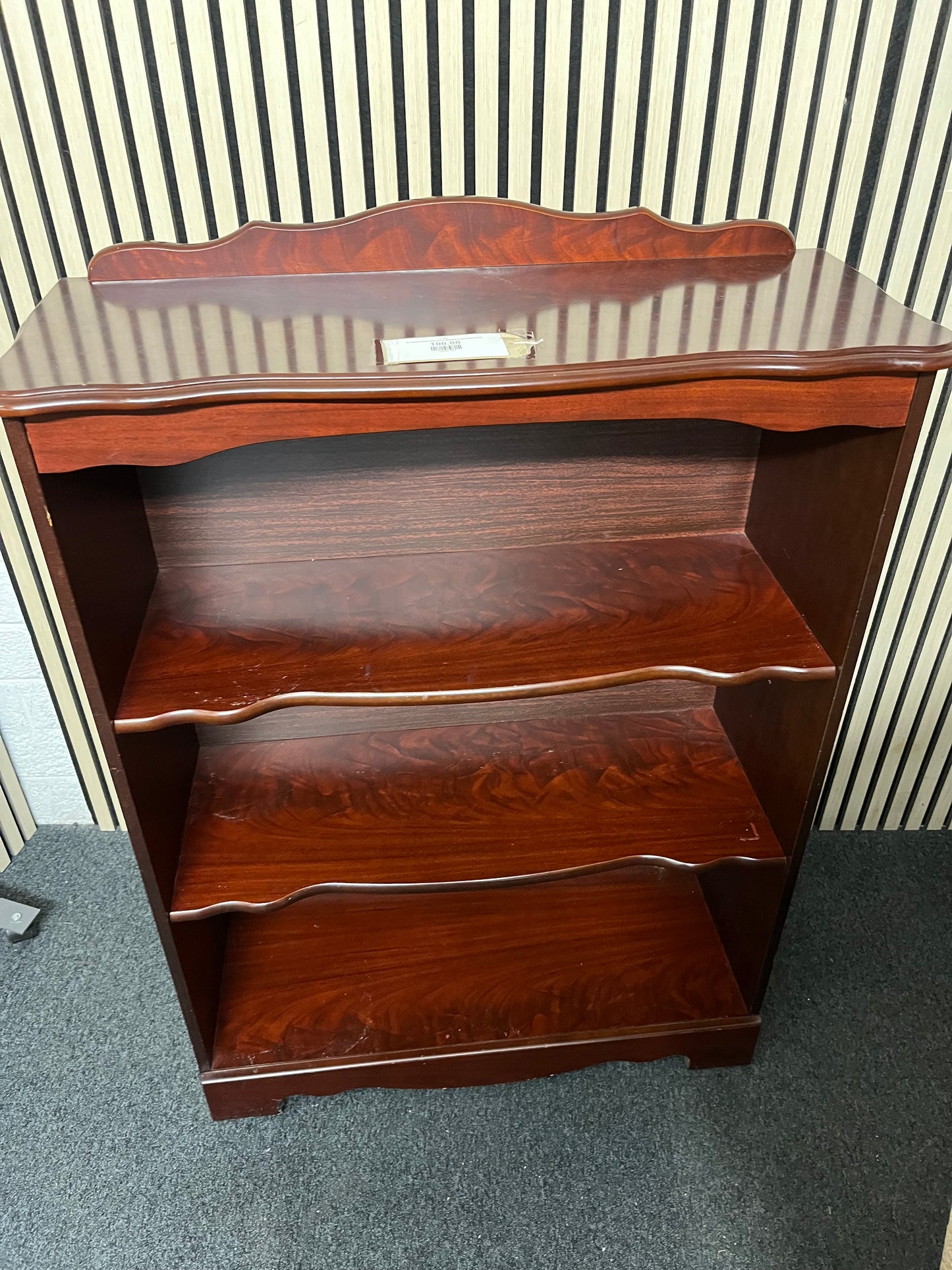 Rossmore tired solid wood Mahogony bookcase 2425