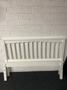 Switch 4ft 6 white laminate, metal base bed frame, high end  1225 2 image