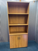 Switch Tall open top section display unit with cherry base doors and carcass  90Wx45Dx210H 2 image