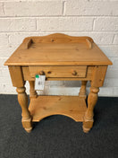 Switch Solid pitch pine 1 drawer lamp table with upstand (H 73 x W 58 x D 38 cm) 2225 2 image
