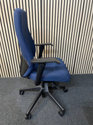 Switch Verco PRf21 navy fabric swivel chair with arms   3425 2 image
