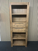 Switch Tall grained oak 2 drawer 4 shelf unit 2325 2 image