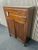 Switch Solid ornate 2 door 2 drawer english oak storage unit (H 132 x W 86 x D 42 cm) 2425 3 image