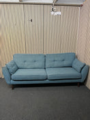 Switch Large 3 seater Teal mixed fabric sofa (230 cm width) 43393 2 image