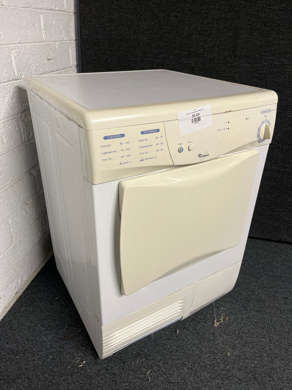 Whirlpool condenser dryer AWZ6303 1225