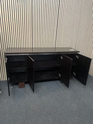 Switch Large dark wood stained 4 door sideboard (H 87 x W 160 x D 45 cm) 3126 3 image