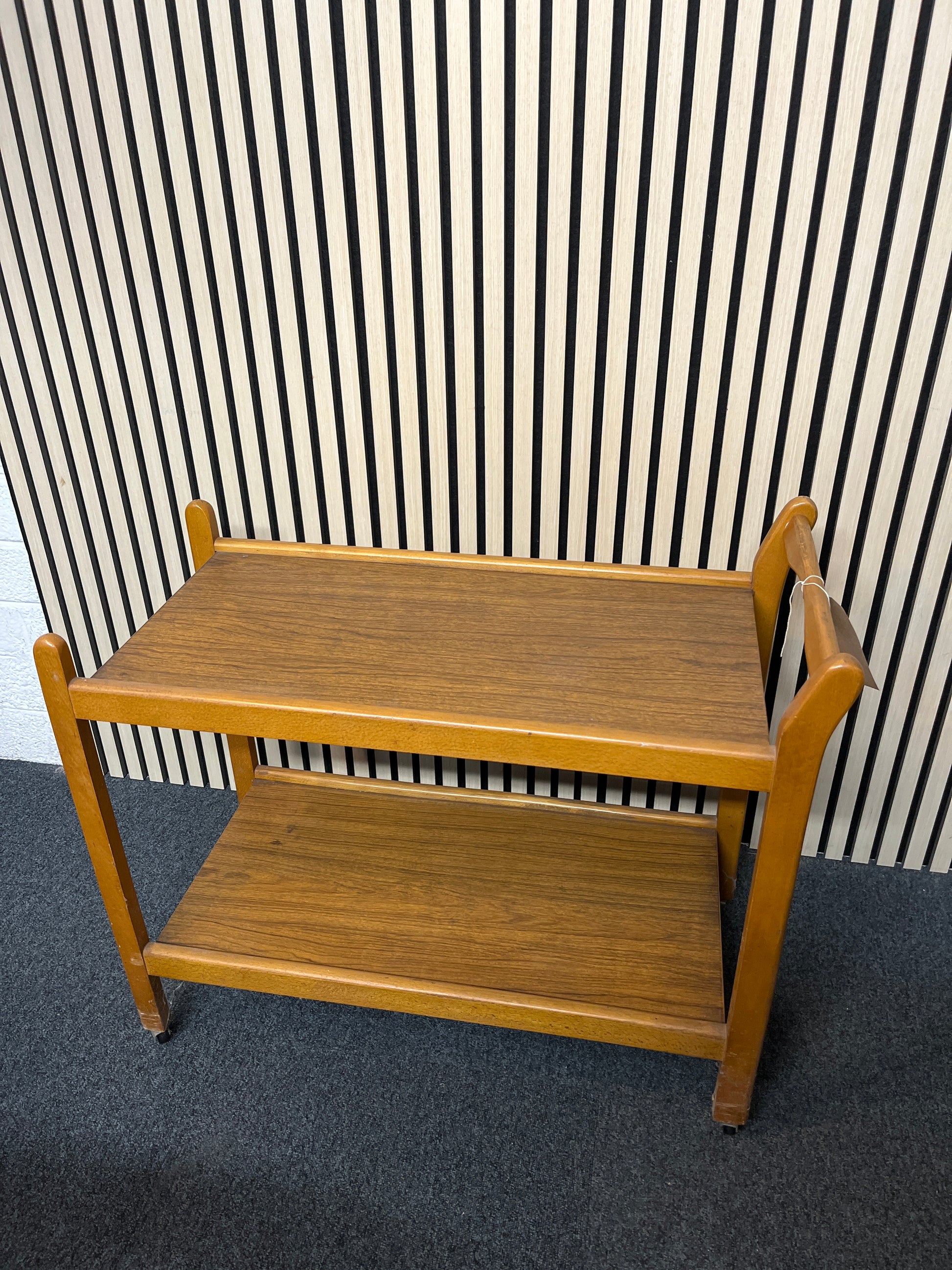 Oak tea trolley ( H 69 x W 80 x D 39 cm) 2325