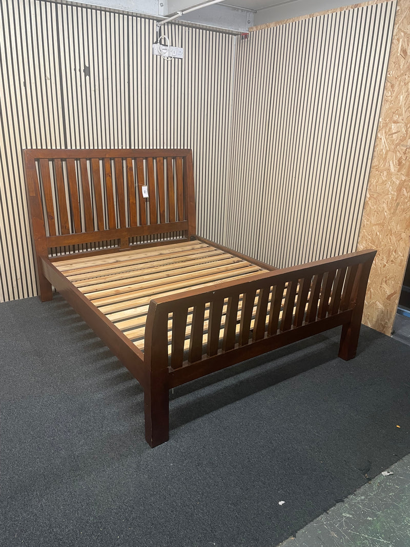5ft solid wood high back bed frame (KING bedframe)  44610