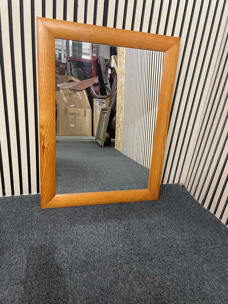 Pine square mirror  44626