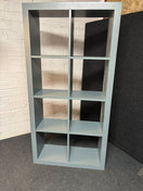 Switch Large solid wood 8 section sage green painted bookcase 1800Hx900W*330D 2225 2 image