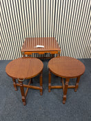 Switch Ornate Mahogany nest of tables (H 43 x W 56 x D 56 cm) 2 image