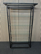 Switch Al frank metal tall display unit with glass shelves (H 180 x W 110 x 34 cm) 1425 2 image