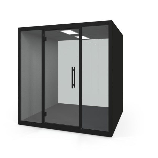 Chatbox Quattro (4 Person) acoustic hub - black exterior