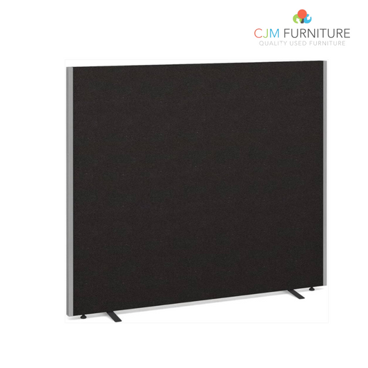 Floor standing fabric screen - Various finishes 1512FS