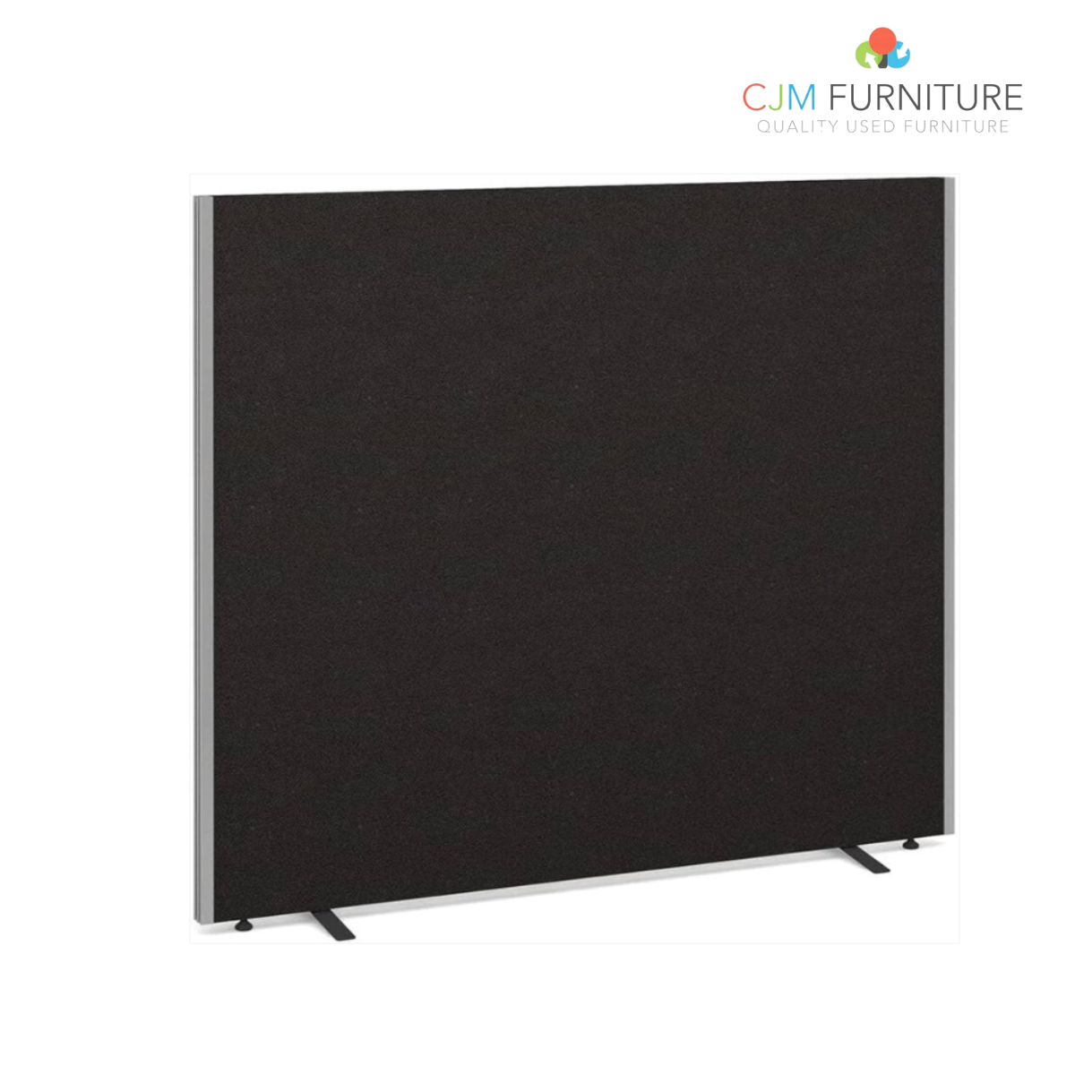 Floor standing fabric screen - Various finishes 1512FS