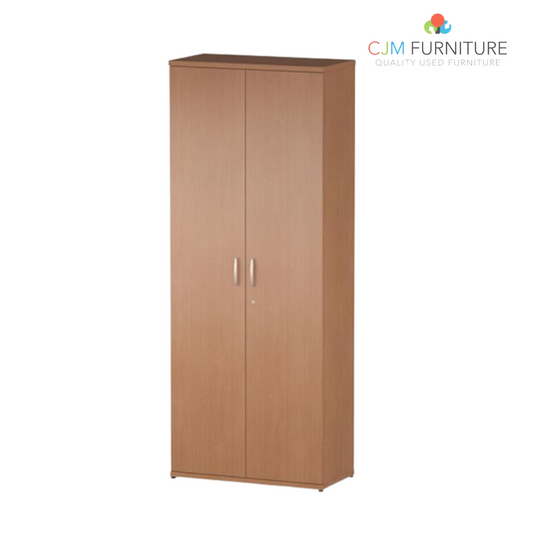 (BRAND NEW AVAILABLE IN WHITE OR BEECH ONLY) 2000H Cupboard, 5 Adjustable Shelves, 2000H x 400D x 800W,