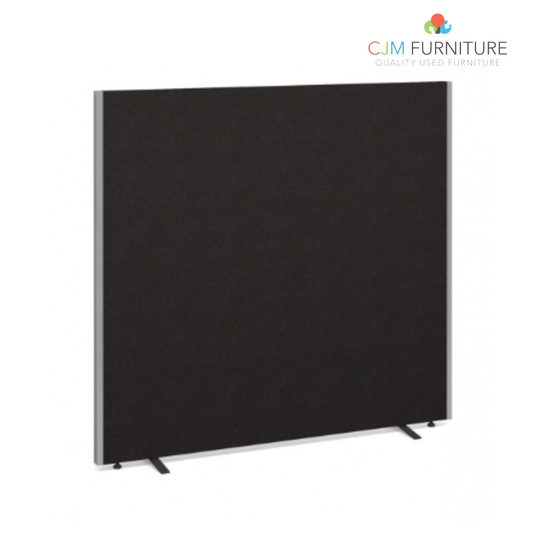 Floor standing fabric screen - Various finishes  (1400mm Wide x 1800mm High)