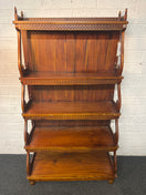 Switch Mahogany tiered shelf unit  (H 163 x W 90 x D 42 cm) 2 image