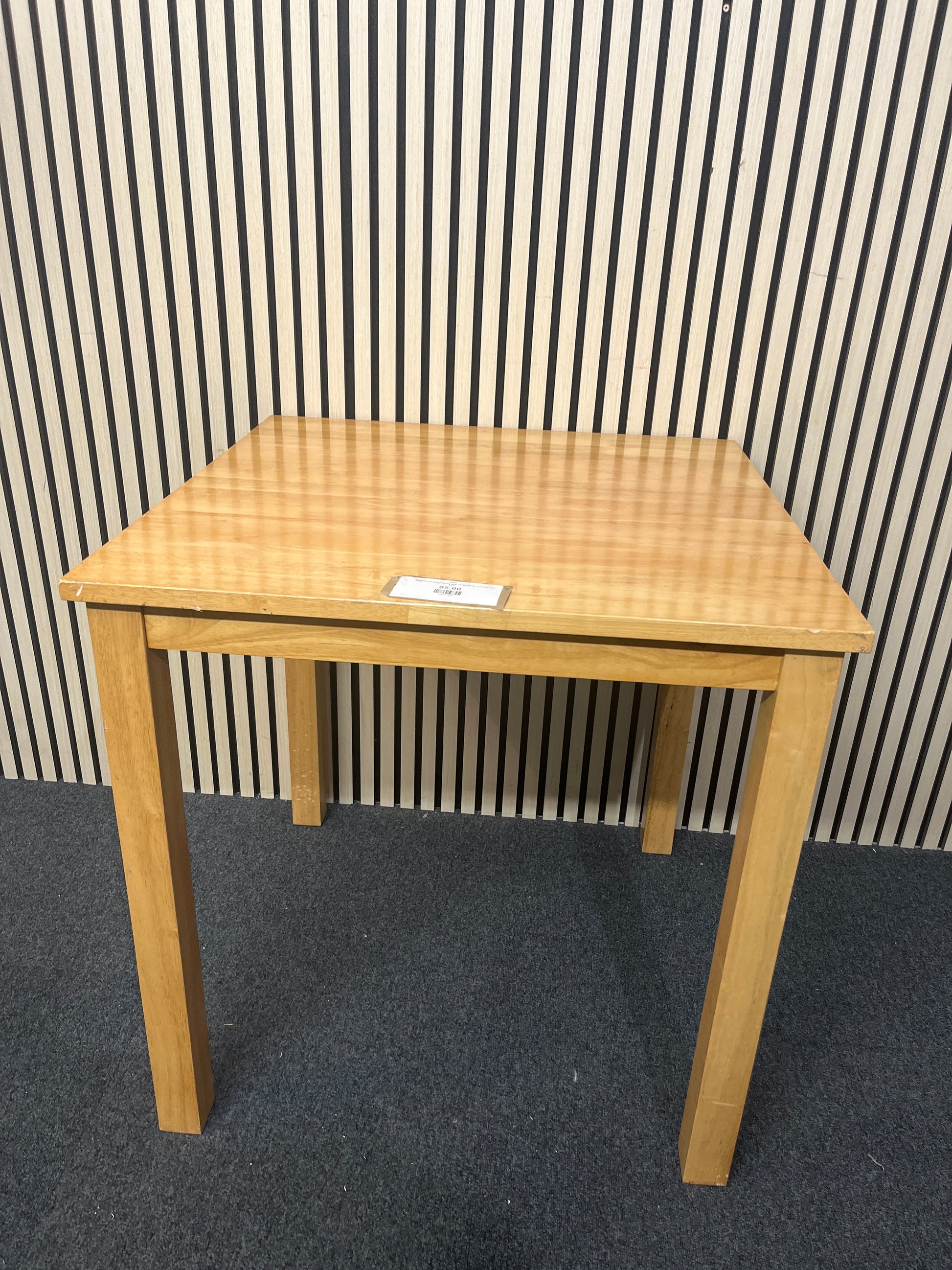 Rubberwood square dining table  (H 76 x W 75 x D 75 cm) 3325