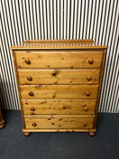 Switch Solid Ducal pine 5 drawer chest of drawers 2325 2 image