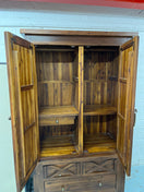 Switch Tall Batavia solid pine stained 2 door 2 drawer wardrobe 2125 3 image