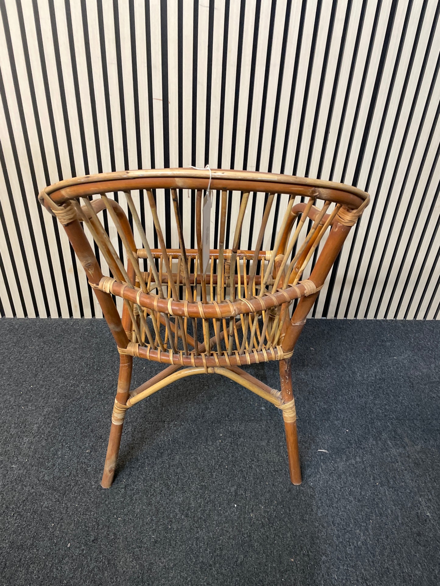 Lloyd loom wicker armchair  2425
