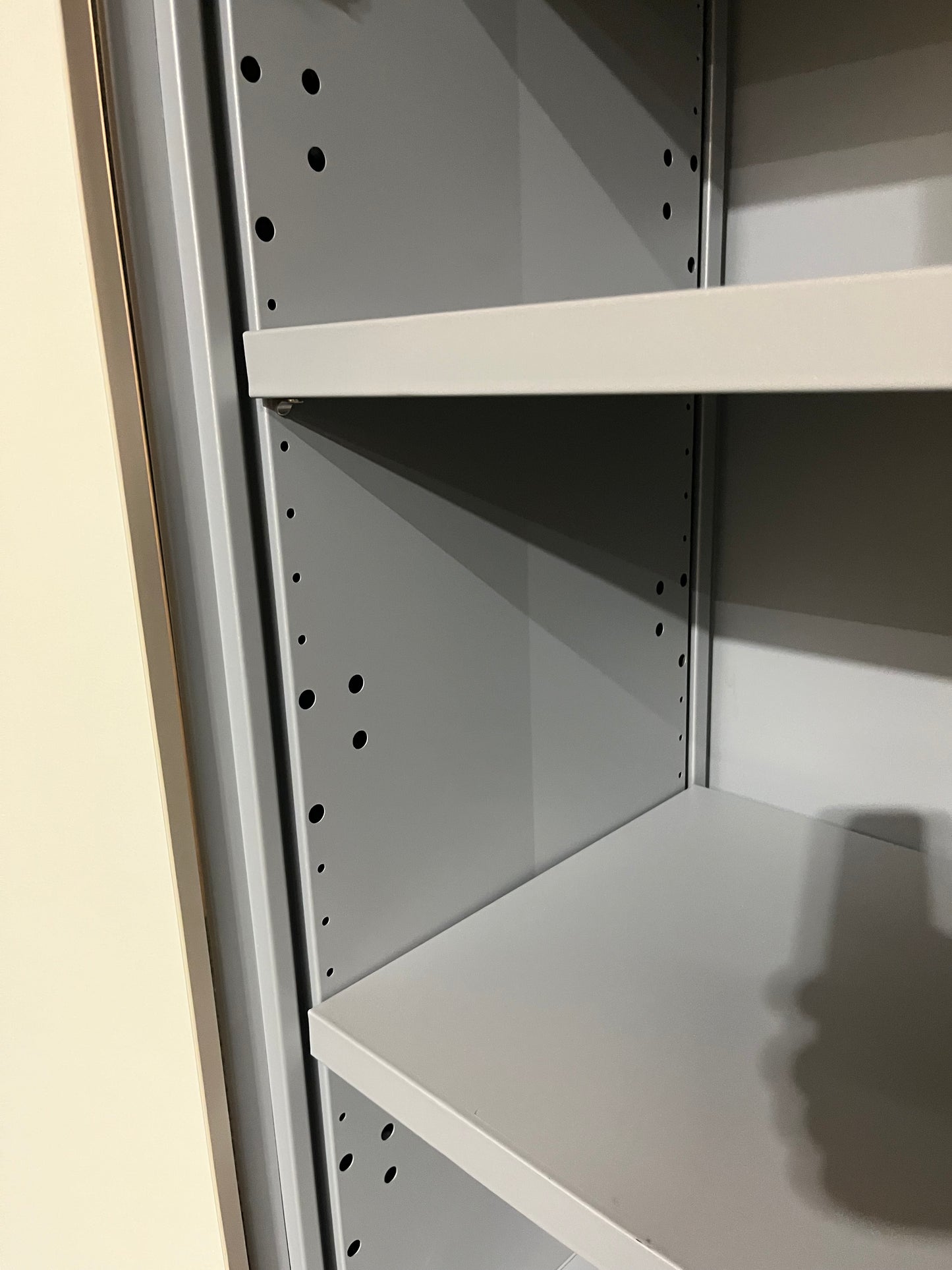 Medium sized White Wooden Cabinet