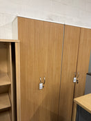 Switch Universal bookcase 2040mm high with 4 shelves, (2040mm High x 800mm Wide x 470mm Deep) 3 image