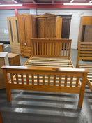Switch 4ft 6 high end solid pine bed frame 2226 3 image